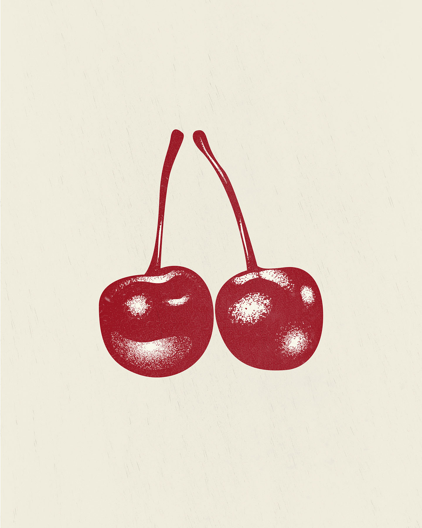 Illustration of cherries